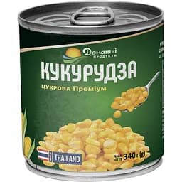 Кукуруза сахарная Домашні продукти консервированная 340 г