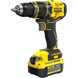 Дриль-шурупокрут Stanley FatMax 20V ударний безщітковий з двома акумуляторами 18 В 4 Аг (SFMCD721M2K-QW) - мініатюра 2