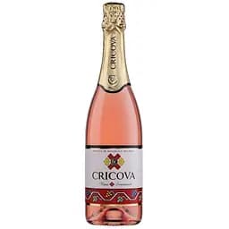 Вино ігристе Cricova Карпе напівсолодке рожеве 0.75 л 13%