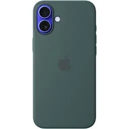 Чехол Apple Silicone Case with MagSafe для iPhone 16 Plus Lake Green (MYYH3ZM/A) [116195]