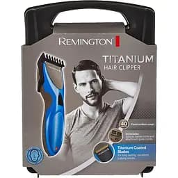 Машинка для стрижки Remington Titianium HC335 синя - мініатюра 6