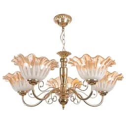 Люстра підвісна Brille флористика E27 60W G (LK-023S/5)