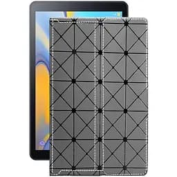 Чохол StatusCASE з екошкіри для планшету Samsung Galaxy Tab A 10.5 (T590) Сірий ромб