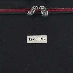 Валіза середня Semi Line 24 дюйми (M) дюйми (M) Polyester Black (T5680-3) - мініатюра 9