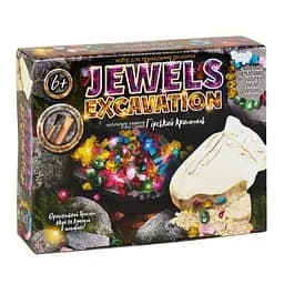 Игровой набор для проведения раскопок "Jewels Excavation" Danko Toys JEX-01-02 Камни Укр