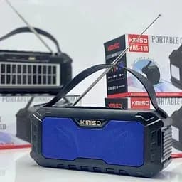 Портативна Bluetooth-колонка Kimiso KMS-131 бездротова колонка з радіоприймачем фм бумбокс