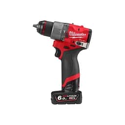 Дриль-шуруповерт акумуляторний безщітковий ударний MILWAUKEE, M12 FPD2-602X, 45Нм (ЗУ.2х6Аг, HDкейс) - мініатюра 2
