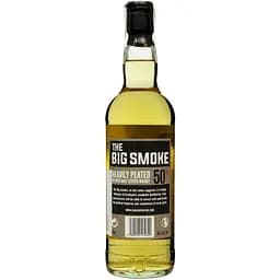 Віскі The Big Smoke Blended Malt Scotch Whisky, 50%, 0,7 л в тубусі - мініатюра 3