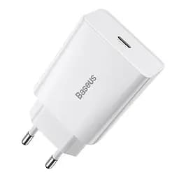 МЗП Baseus Speed Mini Quick Charger 20W (1USB-C) (CCFS-S) Білий