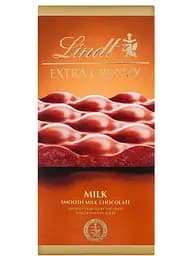 Шоколад молочный Lindt Extra Creamy 80 г