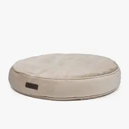 Лежак-подушка ортопедична для собак "Pearl" з ефектом пам'яті Memory Foam бежевий XS 60см