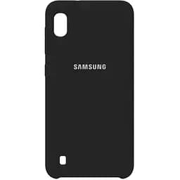 Чехол-накладка Toto Silicone Case Samsung Galaxy A10 Black