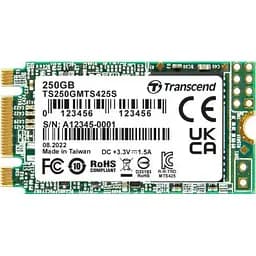 Накопичувач SSD M.2 2242 250GB Transcend (TS250GMTS425S)
