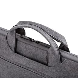 Сумка-чохол для ноутбука 15.6"", dark grey, нейлонова, ділова, міська, плоска з кишенею для аксесуарів, підходить для ноутбуків до 15.6"" або документів, ArmorStandart (ARM71690) - мініатюра 6