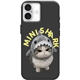 Чохол Demsky Kitty shark для Apple iPhone 16 (6.1)