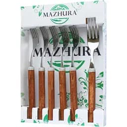 Уценка. Набор вилок Mazhura Beech walnut 6 шт. (mz505658)