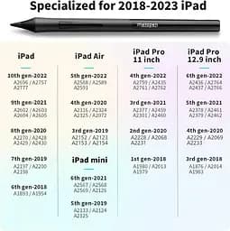 Стилус Metapen D1 iPad Pencil для Apple iPad 10/9, ергономічна ручка та керування додатками, для iPad Air 5/4/3, iPad Pro - мініатюра 5