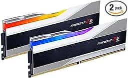 Модуль памяти G.Skill DDR5 32GB (2x16) Trident Z5 RGB Silver 7600 Mhz (F5-7600J3646G16GX2-TZ5RS)