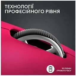 Миша Logitech G PRO X SUPERLIGHT 2 LIGHTSPEED Gaming Magenta (910-006797) - мініатюра 7