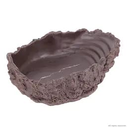 Поїлка та миска для купання Hobby Drinking Bowl L grey-beige 550мл. 20x16x5см (36280) - мініатюра 5