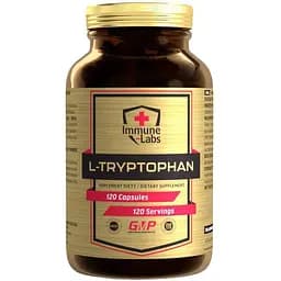 Аминокислота Immune Labs L-Tryptophan 450 мг 120 капсул