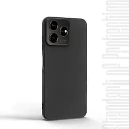 Чехол-накладка для смартфона ZTE Blade V50 Design 4G/A73 4G, противоударный, силиконовый, термополиуретановый (ТПУ), с защитой камеры и корпуса, черный, защита всего корпуса, ArmorStandart (ARM70697) - мініатюра 2