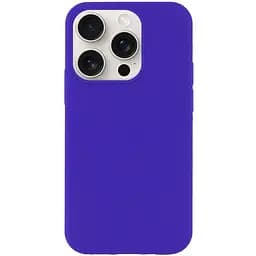 Чохол Epik Silicone Case Full Protective AA NO LOGO для Apple iPhone 15 Pro Max 6.7 Фіолетовий/Ultra Violet
