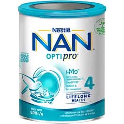 Суха молочна суміш NAN Optipro 4, 800 г