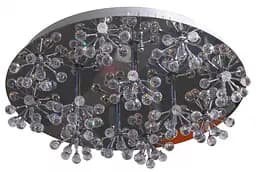 Люстра потолочная Brille галогенная хрустальная G4 20W CH (BCL-092C/12)