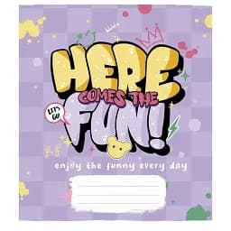 Зошит загальний Школярик Graffiti style 048-3327L-3 у лінію 48 аркушів