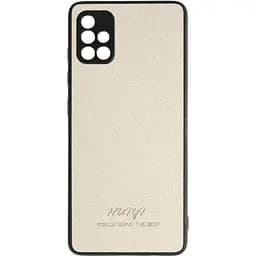 Чохол Huryl Leather Case Samsung Galaxy A51 Cream