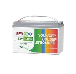 Акумуляторна батарея LiFePO4 Redodo 12 V 100 Ah 1280Wh BMS 100A