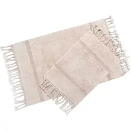 Набір килимків Irya Paloma pudra 90х60 см та 60х40 см світло-рожевий (svt-2000022277754)