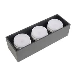 Підсвітка Brille AL-713/3 GX53 BK 36-358