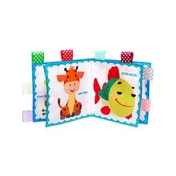 М'яка книга для купання "Кмітливий котик" Книжковий небоскреб 403884