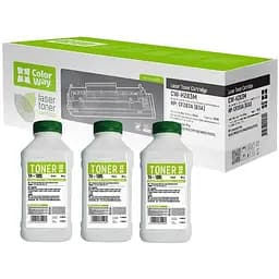 Комплект для друку ColorWay картридж для HP (CF283A) LJ Pro M125nw/M127fn/M127fw + Тонер TH-1005 3 шт. (CW-H283M/TH-1005)