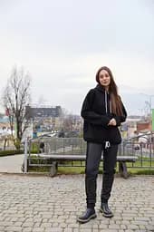 Теплі штани для вагітних Sligo M (44) Lullababe Чорний - мініатюра 6