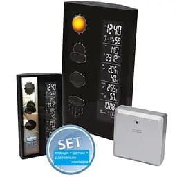 Метеостанція Technoline WS6650 Black (WS6650) - мініатюра 1