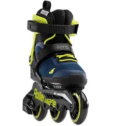 Дитячі ролики Rollerblade Microblade 3WD 33-36,5 Синій-Жовтий - мініатюра 3