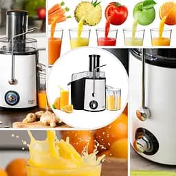 Соковижималка Adler AD 4128 black matte 1000Вт/контейнер для соку-1л/контейнер для м'якот-2л/і чорн (AD4128) - мініатюра 5