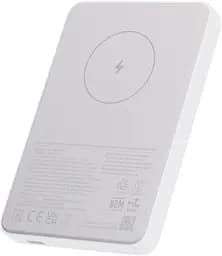 Портативна батарея Power Bank Xiaomi5000mAh 7.5W Magnetic BHR9303GL White - мініатюра 3