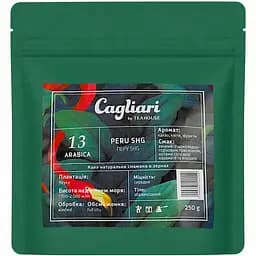 Кава в зернах Cagliari Перу SHG 250 г