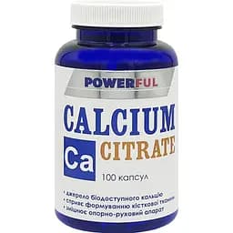 Calcium Citrate Powerful 100 капсул