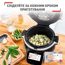 Мультиварка-скороварка Tefal Cook4me Touch CY912830 - мініатюра 12