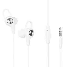 Навушники HF Hoco M21 White + Xiaomic + button call answering