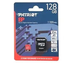 Карта пам'яті microSDXC 128Gb EP Patriot teh0020717