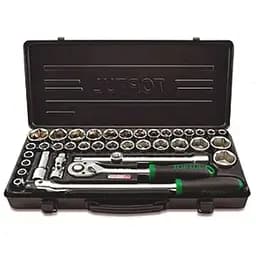 Набір інструментів для авто Toptul 1/2" (дюйм+метр.) 38од. GBB38190