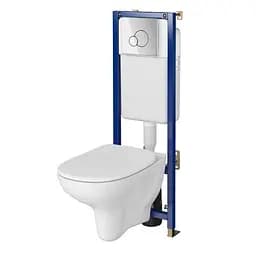 Инсталляция Cersanit Tech Line Base + унитаз Arteco CleanOn S701-627