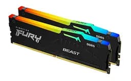Модуль памяти Kingston Fury DDR5 32GB (2x16) 5600MHz Beast RGB (KF556C36BBEAK2-32)