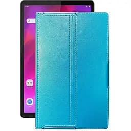 Чехол StatusCASE из экокожи для планшета Lenovo Tab K10 Голубой